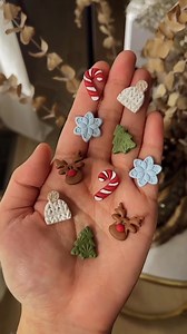 We're counting down to Christmas with these magical miniatures from Etsy Seller @indigoclayjewelry 🎅🎄✨ | Etsy