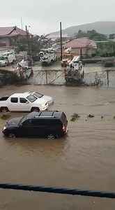 Flooding In St.Thomas | Virgin islands weather report.