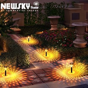 [Hot Item] Wholesale Outdoor Decoration Lighting Solar Pathway Courtyard Garden LED Stake Lights