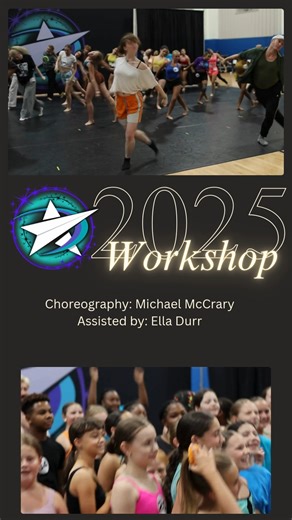 2025 workshops featured choreography by Michael McCrary #startalentdance #dancecompetition #dancers #danceworkshop #danceconvention #dancenationals #DanceNationals2025 | Star Talent Productions