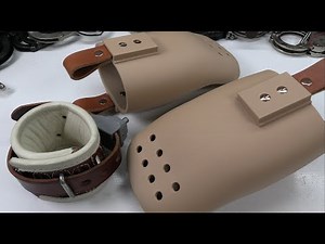 RolePlayGear Rigid Restraint Gloves Humane Restraint Mitts 3D Printer Bondage Clinic Segufix Rare