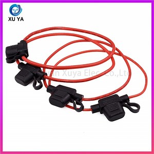 [Hot Item] 12AWG Inline Fuse Holder 12V, ATO/Atc in Line Fuse Holder 12 Volt Waterproof 30 AMP High-Quality Automotive Fuse Box Wire Harness Car Cable with Custom Sizes