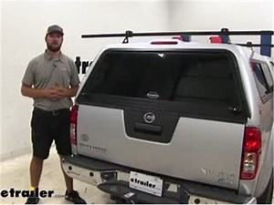 Set up: Swagman Roamer LT Roof Rack for Pop-Up Campers and Camper Shells on a 2017 Nissan Frontier