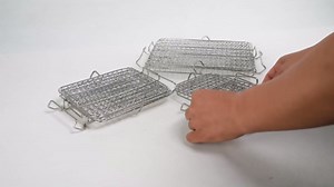 Air Fryer Rack for Ninja Foodi Grill XL FG551/IG601/IG651, Multi-Layer Dehydrator Rack Air Fryer Accessories (Included Heat and Slip Resistant Silicone Mini Potholders Mitts and Kitchen Tongs)