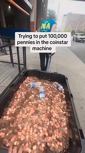 Cashing nearly 100,000 pennies into coinstar broke the machine!!!! #coin #fyp #coinstar #family #coins #fblifestyle #couple #findingmoney #coinchannel #chat #reel | Sirima