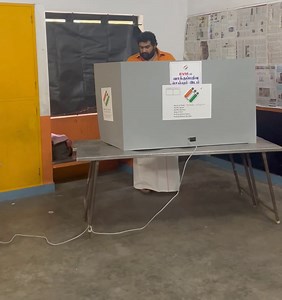 11K views · 2.4K reactions | Casting my ballot for transformation, a dynast-free government, and a corruption-free society. | Amar Prasad Reddy | Facebook