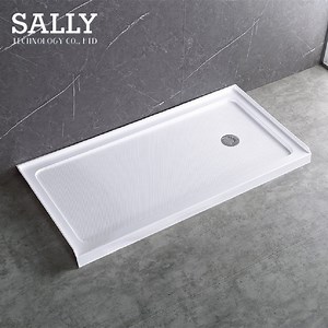 [Hot Item] Rectangle Acrylic Shower Tray for Bathroom Shower Enclosure Base