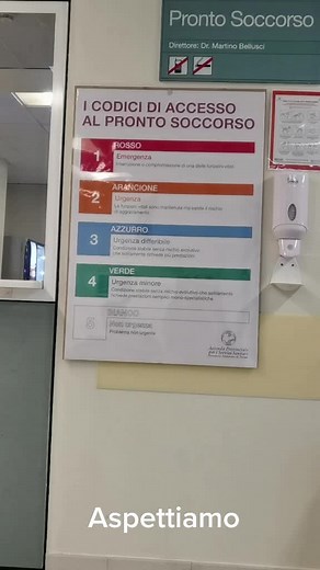 Emergency Contact Numbers in Hospital Information Board