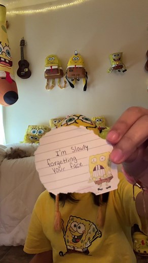 Remember me when you see yellow #spongebob #imslowlyforgettingyourface | sponge bob