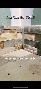 How to do an inside stack stone corner | WINNI