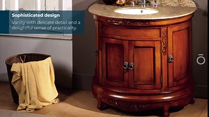 Ove Decors Victoria Bathroom 36-inch Granite Single Vanity