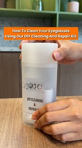3.5K views · 24 reactions | Tired of smudgy glasses?  We're going to show you how to clean your eyeglasses using our amazing DIY Cleaning and Repair Kit! It's as easy as 123 plus, it's so convenient and budget-friendly!  Grab our DIY Kit today and share this video with your glasses-wearing friends.  Visit linktr.ee/ojoeyewear for more details. #OJOEyewear #EyewearForAll #OJODIYKit | OJO Eyewear | Facebook