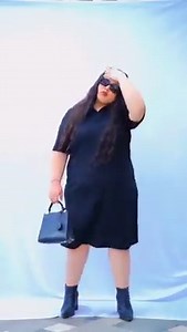 Comfortable Plus Size Shirt Dress | Sizes 2XL to 9XL | Shop Now bit.ly/3yOW63I . #plussizeclothingindia #plussizefashionindia #plussizedresses #curvyfashion | Amydus