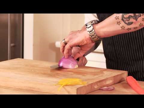 Chris Cosentino - How to Use the Shun Hiro Santoku Knife | Williams-Sonoma