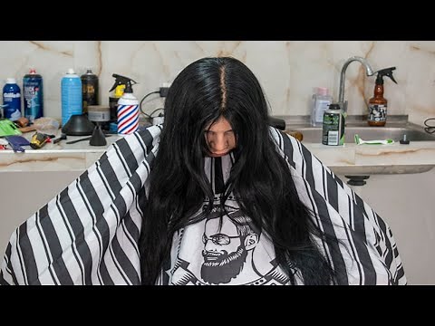 Linda Gets A "Forced" Headshave; Amazing Thick Dark Hair! (Trailer)
