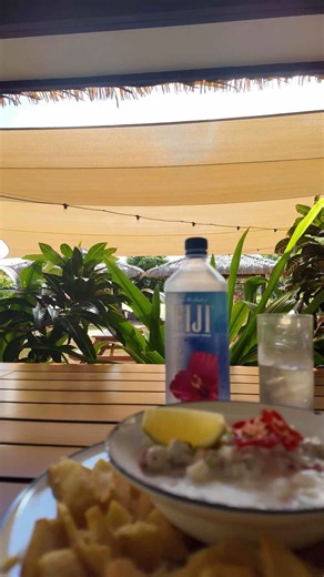 Authentic Fijian seafood dish