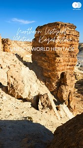 31 reactions · 12 shares | UNESCO WORLD HERITAGE SITES - Northern Ustyurt plateau, Kazakhstan  #NorthernUstyurt #UstyurtPlateau #KazakhstanDesert #HiddenKazakhstan #NaturalWonders #CentralAsiaLandscapes #DesertPlateau #WildKazakhstan #RemoteBeauty #KazakhstanNature | Herr Translator: Explore and Inspire | Facebook