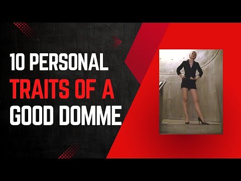 10 Personal Traits of a Good Dominatrix