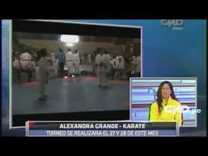 Central Deportiva: Entrevista a Alexandra Grande (Karate)