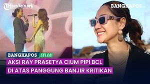 55K views · 86 reactions | Heboh! Aksi Ray Prasetya Cium Pipi Bunga Citra Lestari di Atas Panggung Tuai Kritikan Penyanyi cum drummer Ray Prasetya menuai kritikan dari netizen usai aksinya cium pipi Bunga Citra Lestari (BCL) di atas panggung viral. | Bangka Pos | Facebook