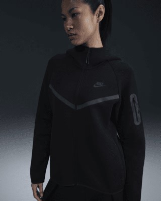 Nike Sportswear Tech Fleece Windrunner hosszú cipzáras, kapucnis női pulóver