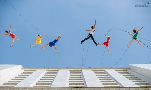 THE SKY IS NOT THE LIMIT!.. Amazing Vertical Dance by Bandaloop... Artists Without Borders BANDALOOP | Artists Without Borders