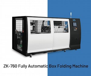 [Hot Item] Full Automatic Shrimp Box Folding Machine Zk-760