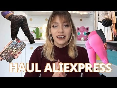 HAUL ALIEXPRESS 😍 ( legging sport , coque, bijoux )