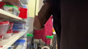 BBC flash latina mature in store