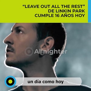 • El 2 de junio de 2008, Linkin Park publicó "Leave Out All the Rest", quinto y último single de su álbum Minutes To Midnight y parte del Twilight: Original Motion Picture Soundtrack. • El videoclip oficial de esta canción se había filtrado el 30 de mayo de aquel año en MySpace y fue lanzado oficialmente por indicación de la banda un día como hoy. • Su venta en físico se dio el 14 de julio inicialmente en el Reino Unido y luego a nivel mundial. • Fue 90 en el UK Singles Chart y 94 en el Billboar