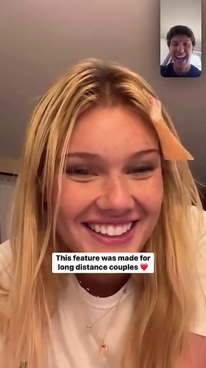 5.1M views · 53K reactions | This makes FaceTime so much better 藍 #facetime #girlfriend #longdistancerelationship | Parker Pannell | Facebook