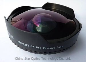 [Hot Item] Optical Glass Customized Fish Eye Lens Use for Camera