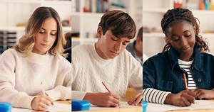 clip-3891855241-face-teenager-education-classroom-collage-writing-exam