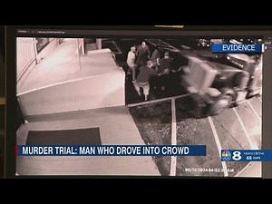 A Hillsborough County jury sees dramatic video of semi-truck slamming into strip club during murder