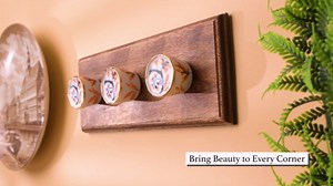 Indian Shelf Bow Adhesive Coat Rack Wall Mount Hooks No Drill Hook Rail for Hats, Coats, Towels & Bags Strong Stick-On Hat Holder for Home, Bathroom, or Entryway (Screw + Adhesive)