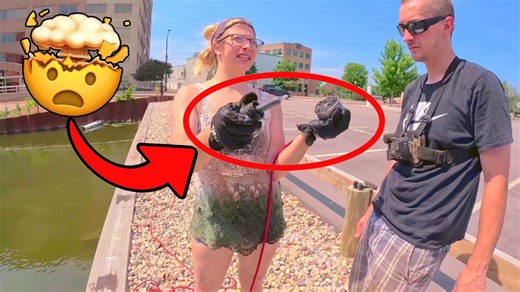 22K views · 247 reactions | Big Monster Jackpot Magnet Fishing Nasty River! 勞 #magnetfishing | The Fisher | Facebook