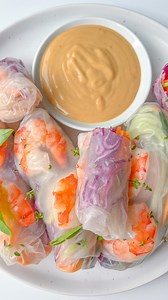 250K views · 9.7K reactions | These Shrimp Spring Rolls with Peanut...