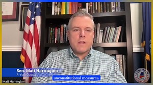 Senator Matt Harrington gives an update on the slate of gun control bills Maine Democrats are trying to pass in the wake of the Lewiston Shooting. | The Maine Wire