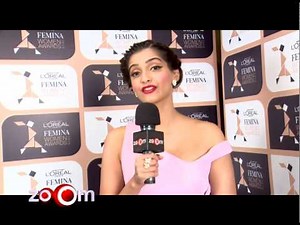 Sonam Kapoor at the L’Oreal Paris Femina Women Awards 2015