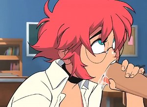 Maxine enjoying a huge cock (by @YvesBalak)