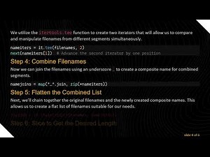 How to Collect Filenames from a List Based on Duration into n-Second Clips