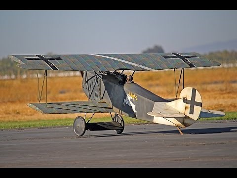 Fokker D.VII WWI Biplane -- US Scale Masters Championships 2016