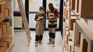 Warehouse Team Checking Stock Logistics Orders Stock Footage Video (100% Royalty-free) 1103388383 | Shutterstock