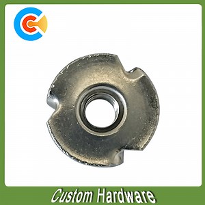 [Hot Item] Drop in T Type Nlaw Nuts DIN 1624 T-Nut Furniture Tee Nuts