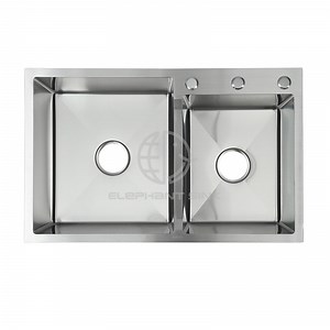 [Hot Item] Sleek Stainless Steel Kitchen Sink Set for Contemporary Homes