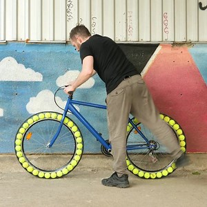 Hiding Inside Of A Tennis Ball & More Thanks for watching! Please be aware that this video is for entertainment purposes only and techniques shown should not be attempted at home! | Handy Panda