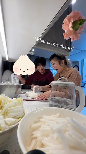 This was suppose to be a video of me teaching you how to make tong yuen. But… this happened instead. Tong yuen is made out of glutinous rice flour and can be served sweet or savoury. And it’s eaten around Chinese New Year as it symbolizes unity, togetherness and being surrounded by your family. Notice how my aunt had to fix all our tong yuen? LOL! We’re making the savoury version in a fish broth with cabbage, white radish, preserved meats and other delicious hearty ingredients. I remember eating