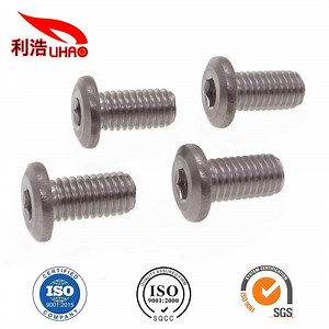 [Hot Item] Large Flat Head Screw Stainless Steel Thin Flat Head Hexagon Socket Screw