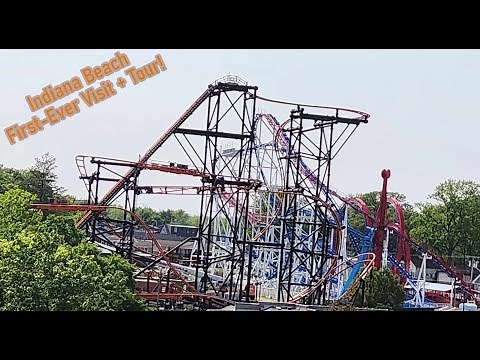 Indiana Beach Full Tour 2025! Fun Boardwalk-Style Park!