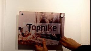 Sign Standoff 1/2" x 3/4", Sign Standoff Screw, Black Aluminum, for Acrylic, Glass, PVC, Glass Panel, Wood, Pack of 4